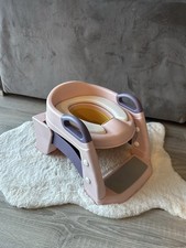 Toilettentrainer Gepolstert Klositz 2 in 1 WC Sitz Töpfchen Kinder Toilettensitz