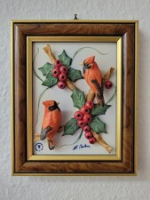 Capodimonte Porzellan Wandbild