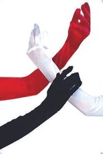 Sexy Dessous Satin Handschuhe