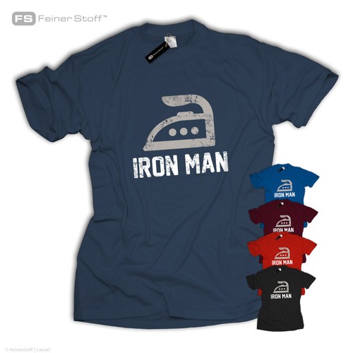 Iron man fun shirt - iron,