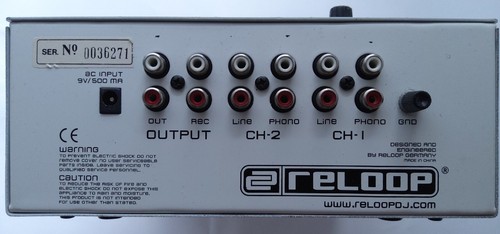 Reloop audio mixer alien - mixer,