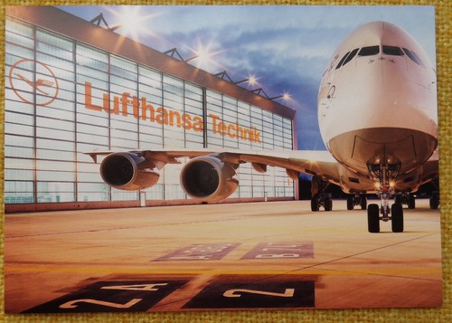 Motivkarte lufthansa technik - motivkarte,