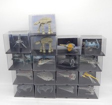 STAR WARS Raumschiffe Modelle Deagostini 17 Stück B-Wing X-Wing AT-AT  T-Fighter