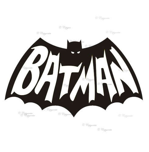 Batman logo vinyl aufkleber - logo,