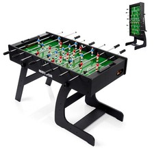 Tischkicker Kickertisch Tischfußballspiel klappbar inkl. Bälle faltbar 121x61x79
