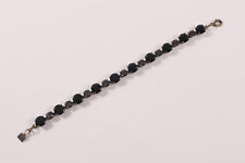 Armband Krikor Germany schwarz Onyx und graue Steine