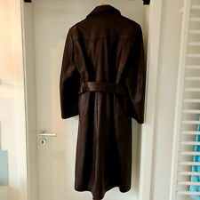 Ledermantel Herren braun - gereinigt - Schulterbreite 47 cm