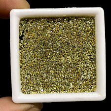 10 stck gelber Saphir rund facet ca 1 mm aus diesem Lot a