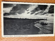 Alte Ansichtskarte 1948 Ahlbeck, Strand, Sowjetische Besatzungszone