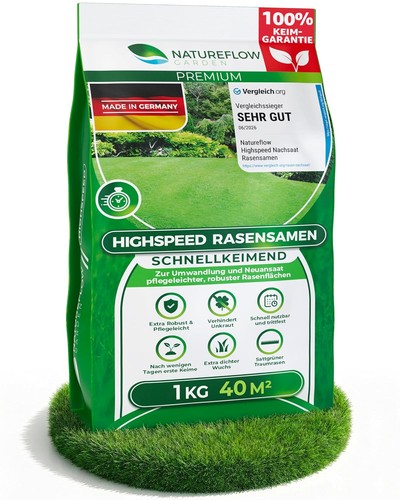 Rasensamen schnellkeimend