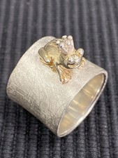 Froschring Frosch Ring 925