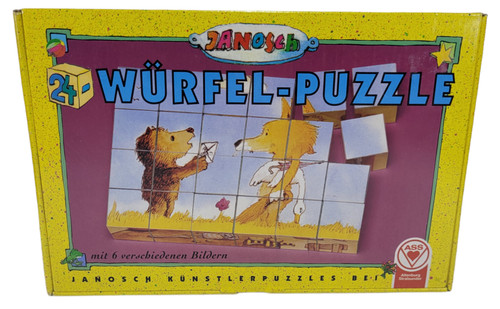 Janosch würfel puzzle - janosch, 24
