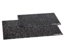 Stoneline Glasschneidebrett 2 tlg. Schwarz Schneiden Glas IIWahl 10339
