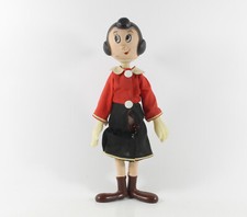 Popeye & Olivia === vintage Figur mit Stoff Kleidung ca 23 cm