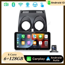 Android 13 Carplay Autoradio GPS Navi WIFI BT Für Nissan Qashqai J10 6+128GB KAM