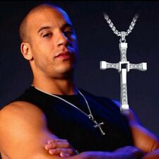 Vin Diesel Fast And Furious Kette Silber Edelstahl Mode Herren Schmuck Film 