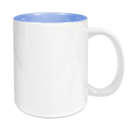 Tasse two tones blau - tasse,