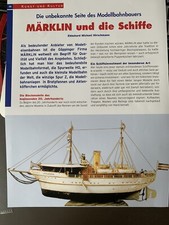 Märklin und die Schiffe -