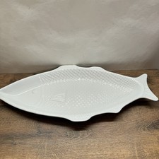 Große Fisch Servierplatte