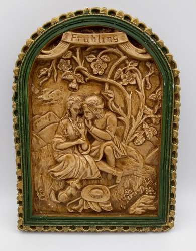 Keramik wandbild frühling - keramik,