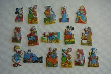 WALT DISNEY 16 x SCHAUMSTOFF-FIGUREN 70er JAHRE "DONALD DUCK/MICKY MAUS" TOP