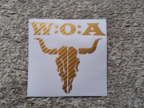 Wacken aufkleber 12cm 11cm - x,