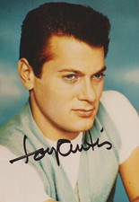 TONY CURTIS Original Autogramm signiertes Foto Top Portrait