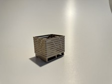 Gedruckte kartoffelkiste - gedruckte,