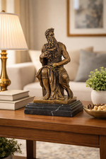 Bronze Skulptur Moses –