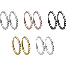 FILANGO  1 Paar Ohrringe Titan