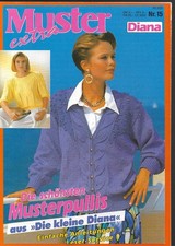 Strickheft Diana Muster extra