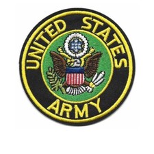 US ARMY IRON ON PATCH 3"