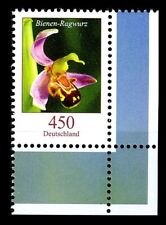 Blumen 450 C** (Bienen-Ragwurz), Mi. 3191 - Eckrand u.r. - postfrisch