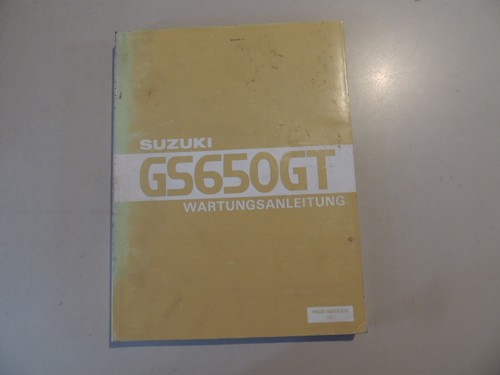 Werkstatthandbuch suzuki gs - ,