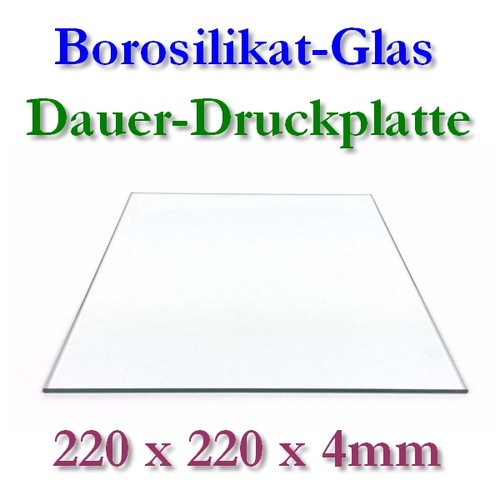 Borosilikatglas druckbett - borosilikatglas,