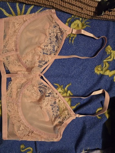 Bralette dessous pink - bh, bralette/dessous