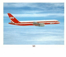 Postkarte LTU Flugzeug Boeing 757-200