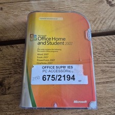 Microsoft Office Home and Student 2007 (PC, DVD, inklusive Product Key)