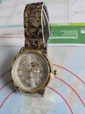 Armbanduhr Herren goldfarben