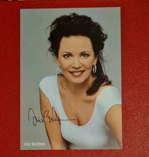 IRIS  Berben Schauspielerin Autogramm Karte 