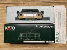 Kato K30901 Straßenbahn Beiwagen mit Figuren Typ Aufbauwagen Sparkasse