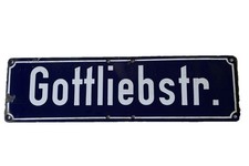 Alt Strassenschild