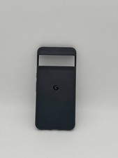 Original Google Pixel 8 Pro Case Backcover Handy Schutz Hülle Silikon Anthrazit