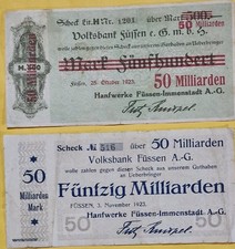 NOTGELD 1923 Hanfwerke