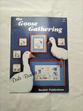 Kreuzstich Vorlage,  Gänse