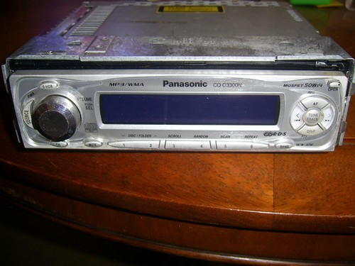 Auto radio mit panasonic - radio, mp