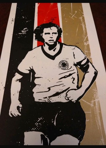 Franz beckenbauer siebdruck - beckenbauer,