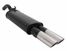 Novus Sportauspuff Gruppe N 2x76mm SR-Design VW Golf II 19E 1,1/1,3/1,6/1,8