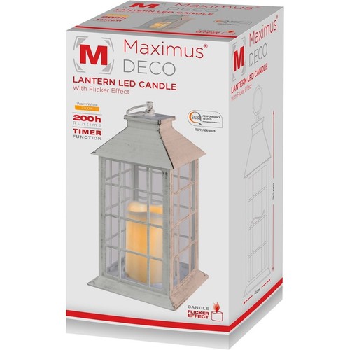 Maximus deko laterne mit - laterne,