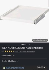 IKEA komplement Ausziehboden